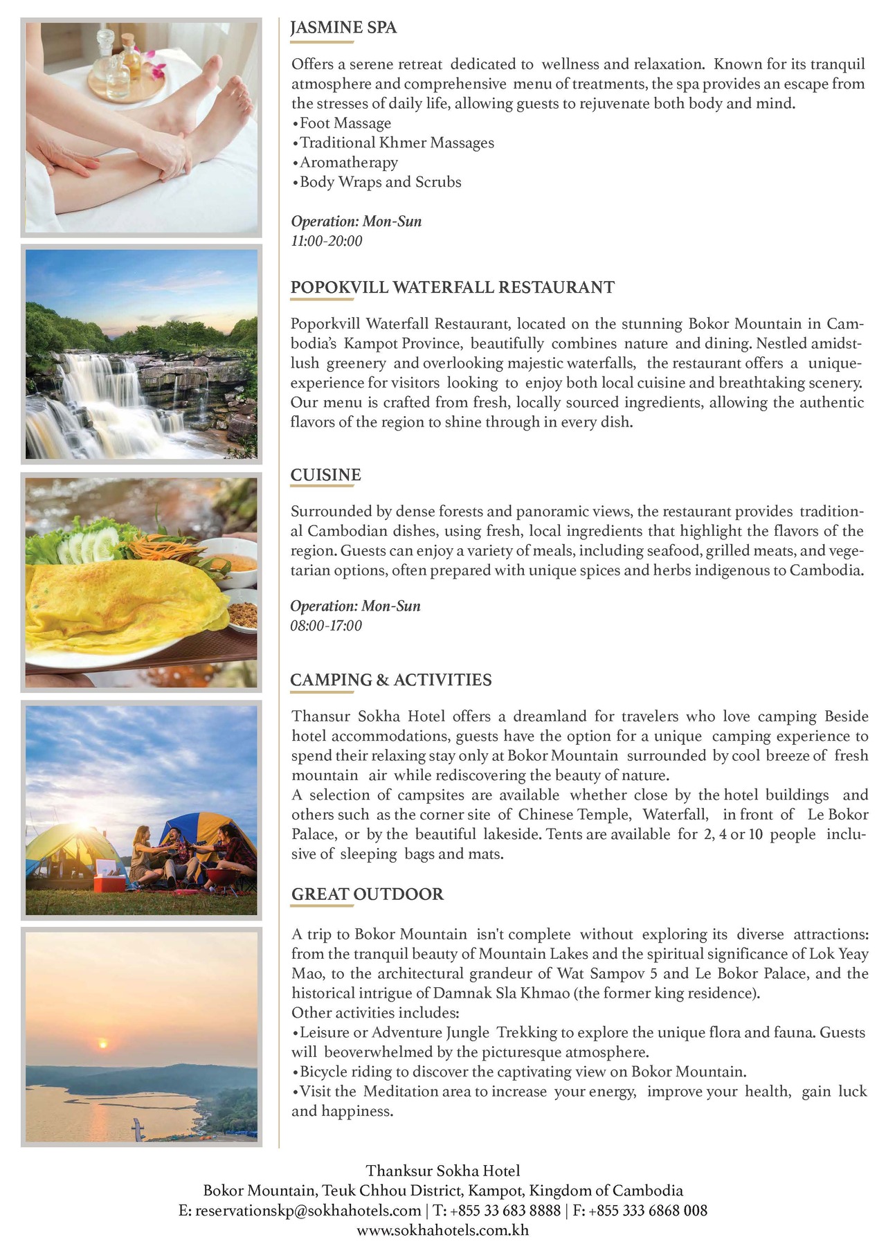 Hotel Fact Sheet 2018